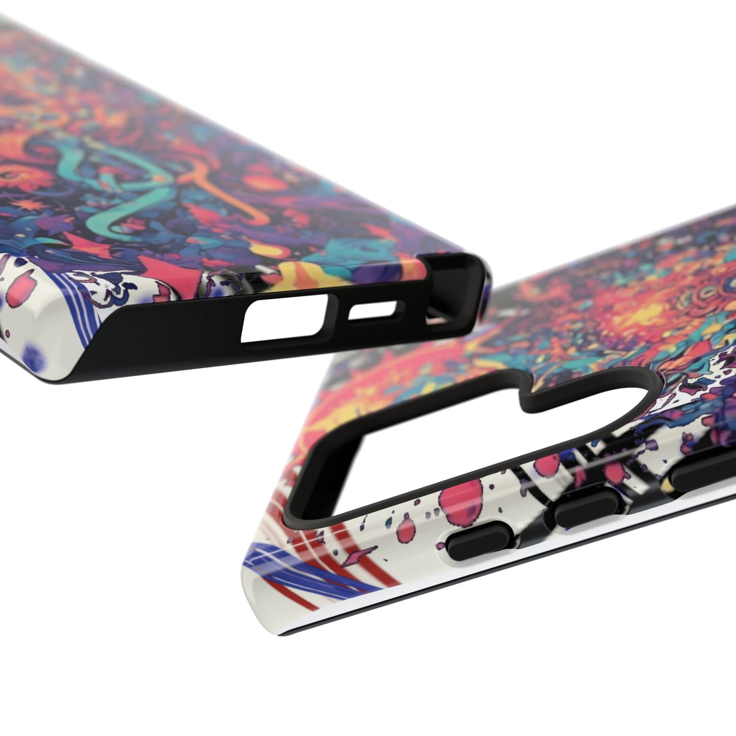 Colorful Phone Case, Unique Phone Cover, Tough Cases, Artistic Smartphone Protector, Gifts for Her