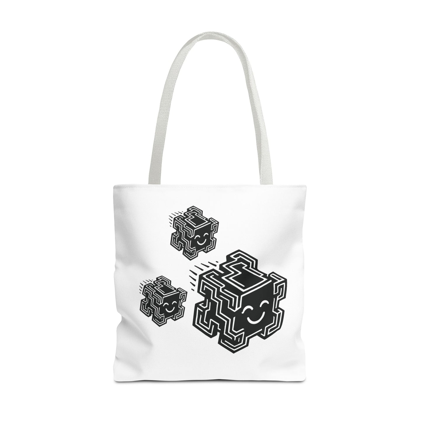 "Glitchee Fam" Motivational Tote Bag, Gym Carryall, Workout Bag, Reusable Shopping Tote, Eco-Friendly Reusable Bag, Challenge Every System Bag