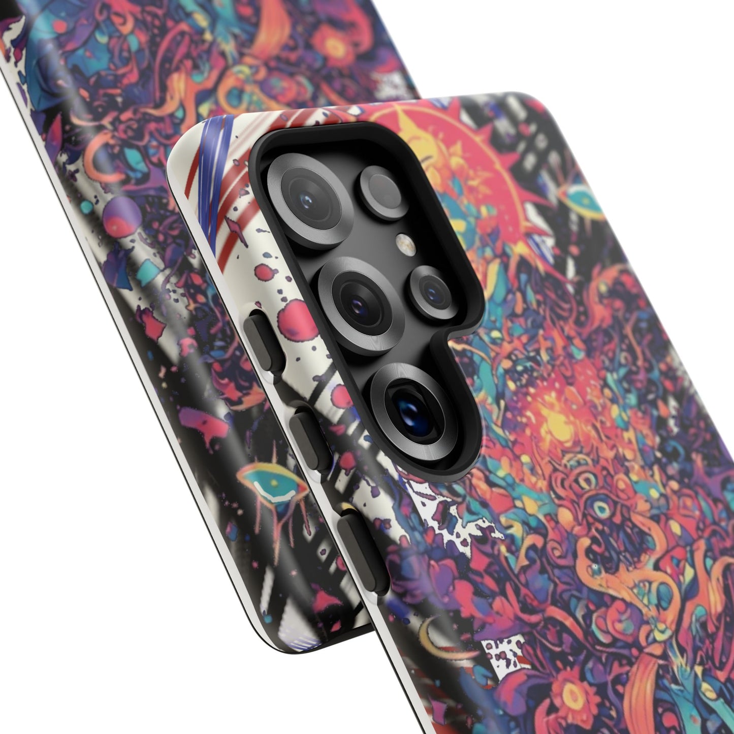 Colorful Phone Case, Unique Phone Cover, Tough Cases, Artistic Smartphone Protector, Gifts for Her