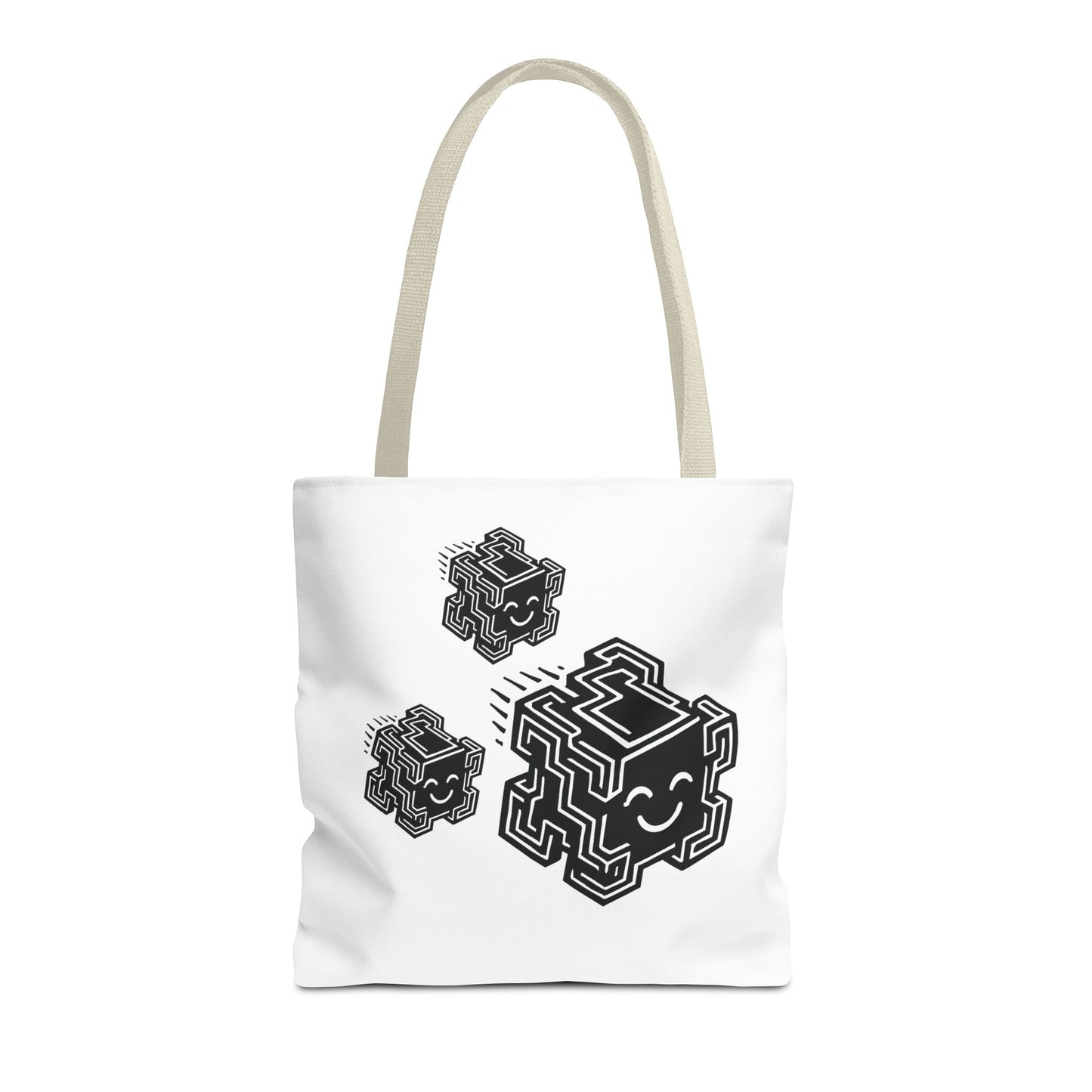 "Glitchee Fam" Motivational Tote Bag, Gym Carryall, Workout Bag, Reusable Shopping Tote, Eco-Friendly Reusable Bag, Challenge Every System Bag