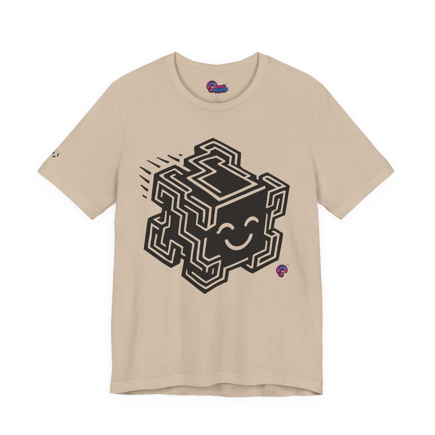 "Glitchee" by Organic Intelligence™ Unisex Tee, Casual Shirt, Cotton