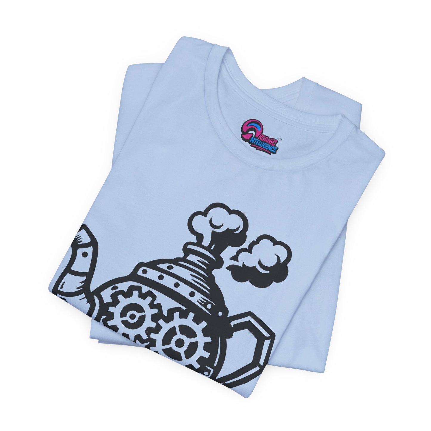 'Full Steam Teapot' by Organic Intelligence™ Unisex Tee, Casual Shirt, Cotton T-shirt