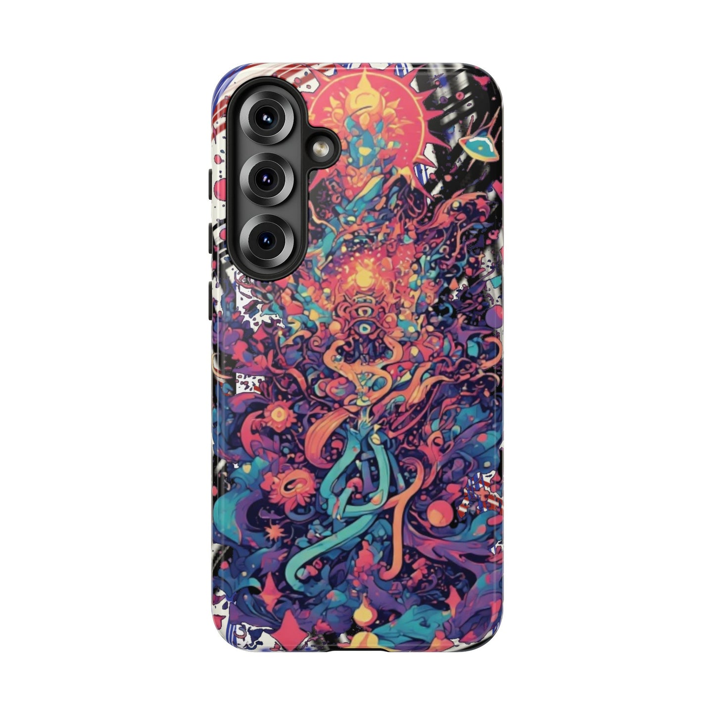 Colorful Phone Case, Unique Phone Cover, Tough Cases, Artistic Smartphone Protector, Gifts for Her