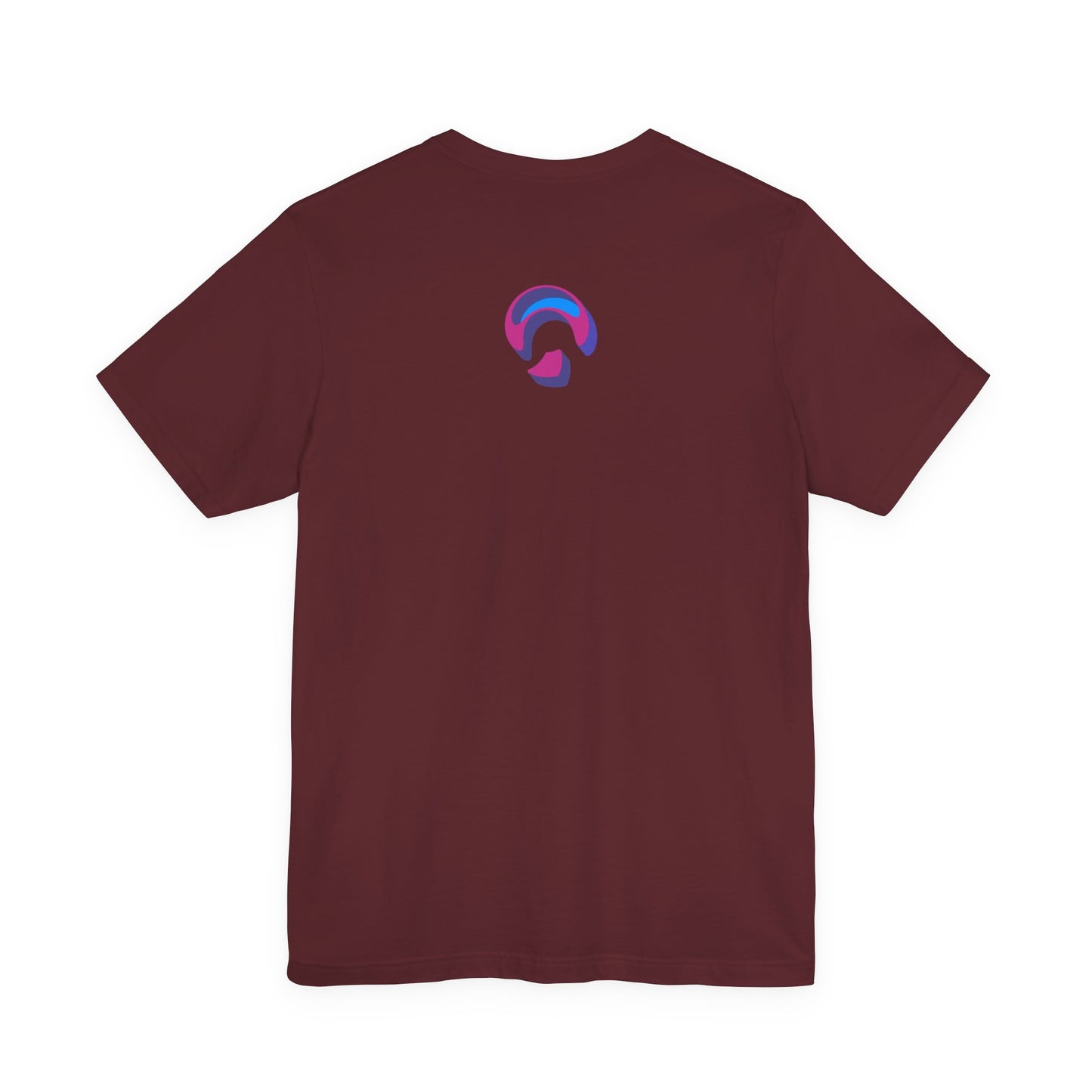 Vibrant Mandala Short Sleeve Tee, Unisex Art Shirt, Colorful Graphic Tee, Bohemian Style T-Shirt, Festival Apparel, Psychedelic Wear