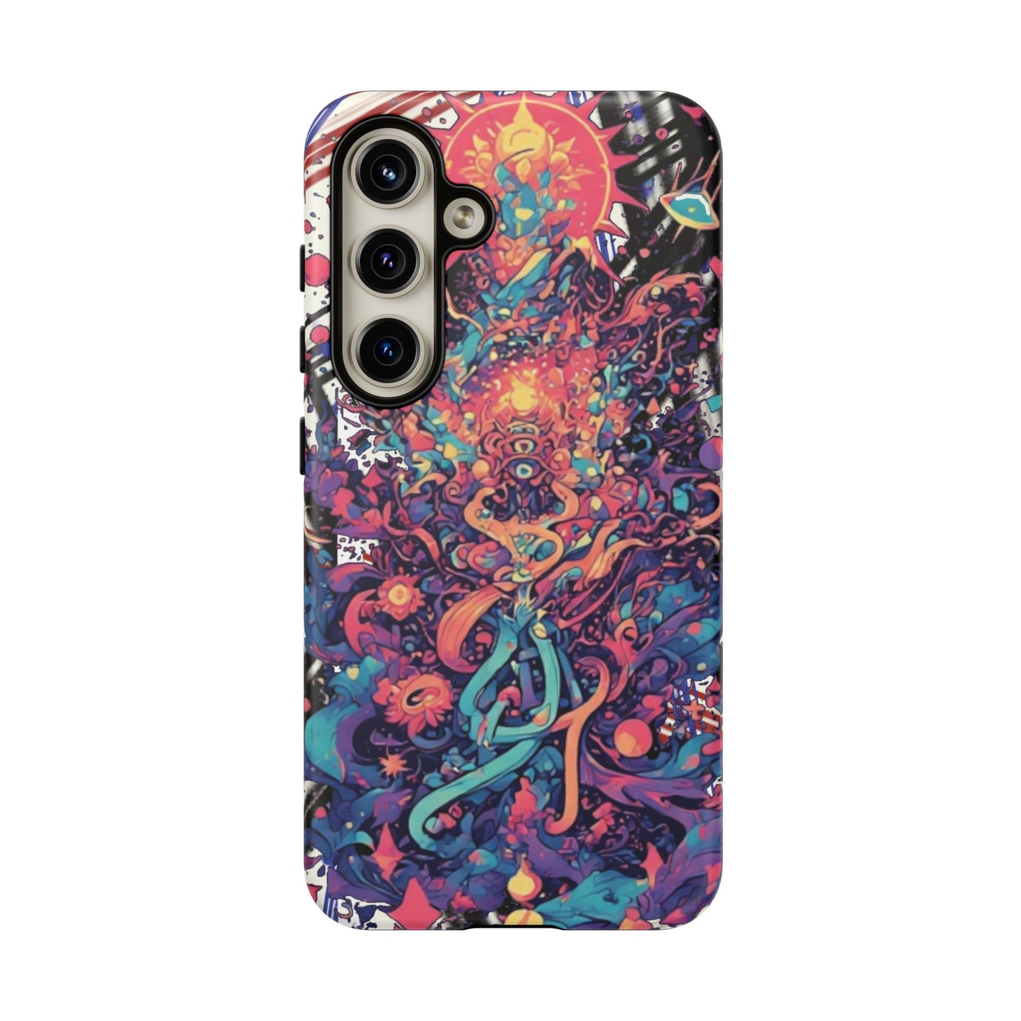 Colorful Phone Case, Unique Phone Cover, Tough Cases, Artistic Smartphone Protector, Gifts for Her