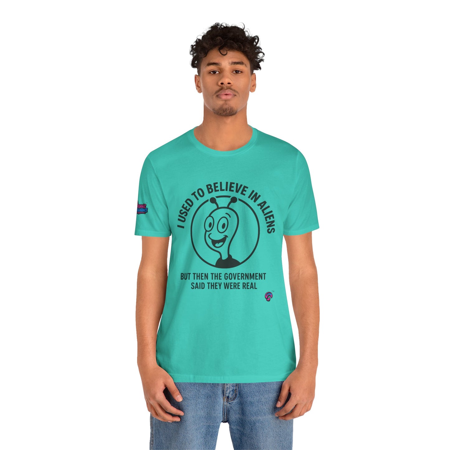 I Used to Believe in Aliens" Tee by Organic Intelligence™ Unisex Tee, Casual Shirt, Soft Cotton T-shirt