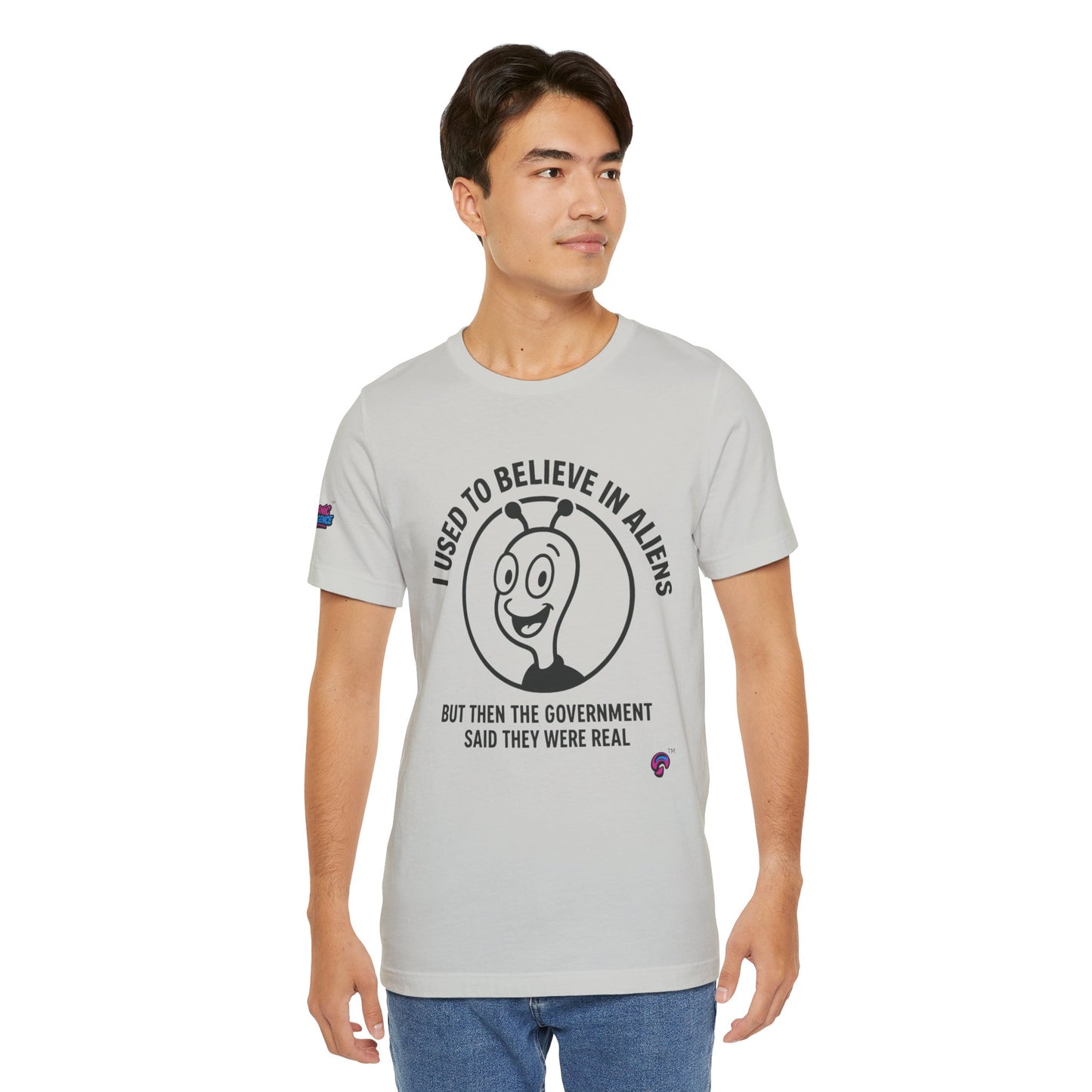 I Used to Believe in Aliens" Tee by Organic Intelligence™ Unisex Tee, Casual Shirt, Soft Cotton T-shirt