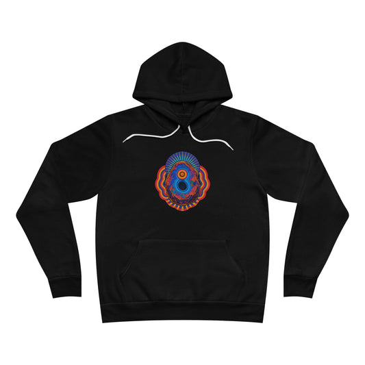 Litho-Glyph Hoodie – Ethiopian Opal Signal: Cozy Unisex Sweatshirt, Graphic Pullover for Creative Souls, Perfect Gift for Occasions, Unique Loungewear