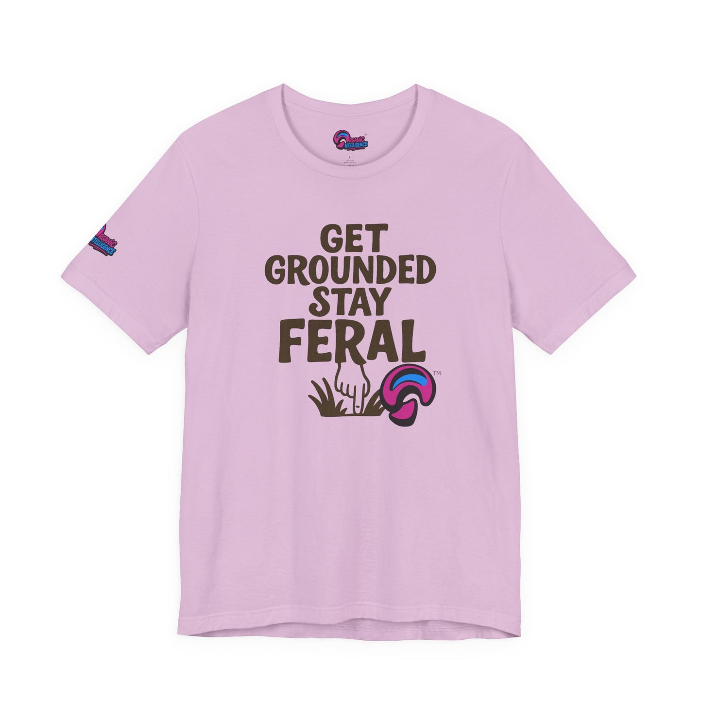 Stay Feral Tee – Wild Roots, Soft Cotton by Organic Intelligence™ Unisex Tee, Casual Shirt, Cotton T-shirt
