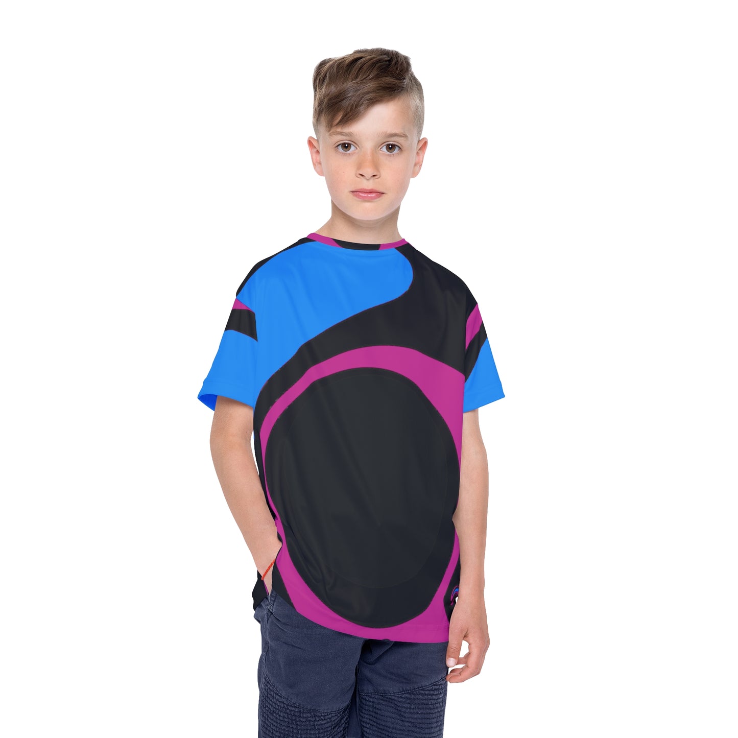 Orbital Drip Tee - Singularity Edition by ORGANIC INTELLIGENCE™️ Sports Jersey (AOP)