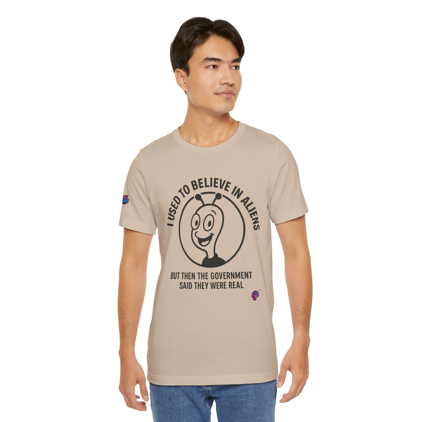 I Used to Believe in Aliens" Tee by Organic Intelligence™ Unisex Tee, Casual Shirt, Soft Cotton T-shirt