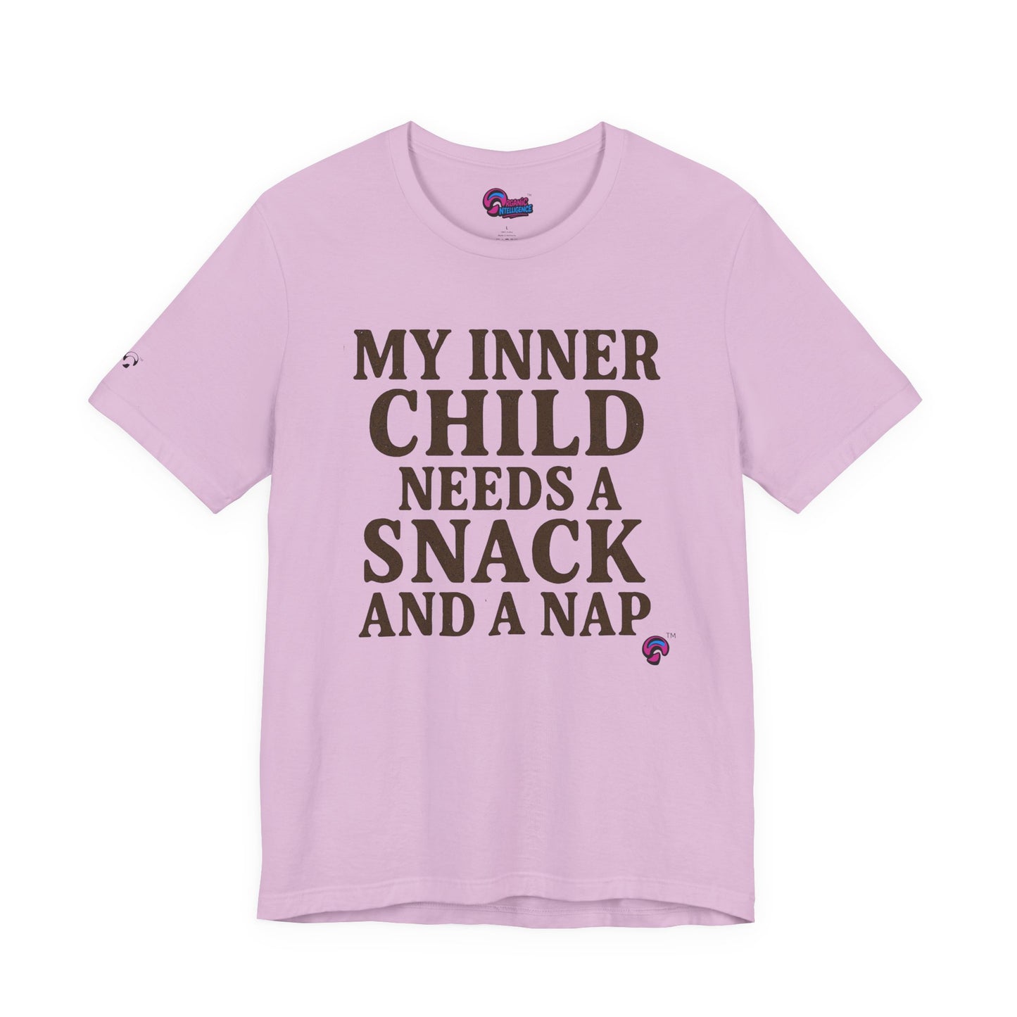 Inner Child Tee – Snack First, Healing Later by Organic Intelligence™ Unisex Tee, Casual Shirt, Cotton T-shirt