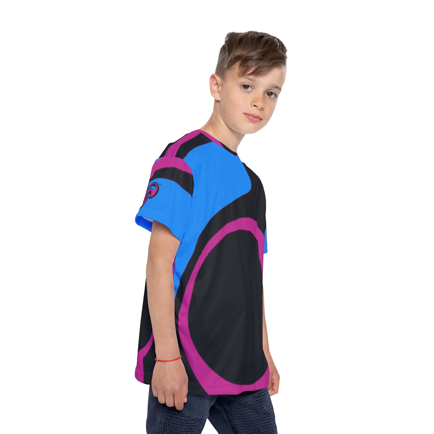 Orbital Drip Tee - Singularity Edition by ORGANIC INTELLIGENCE™️ Sports Jersey (AOP)