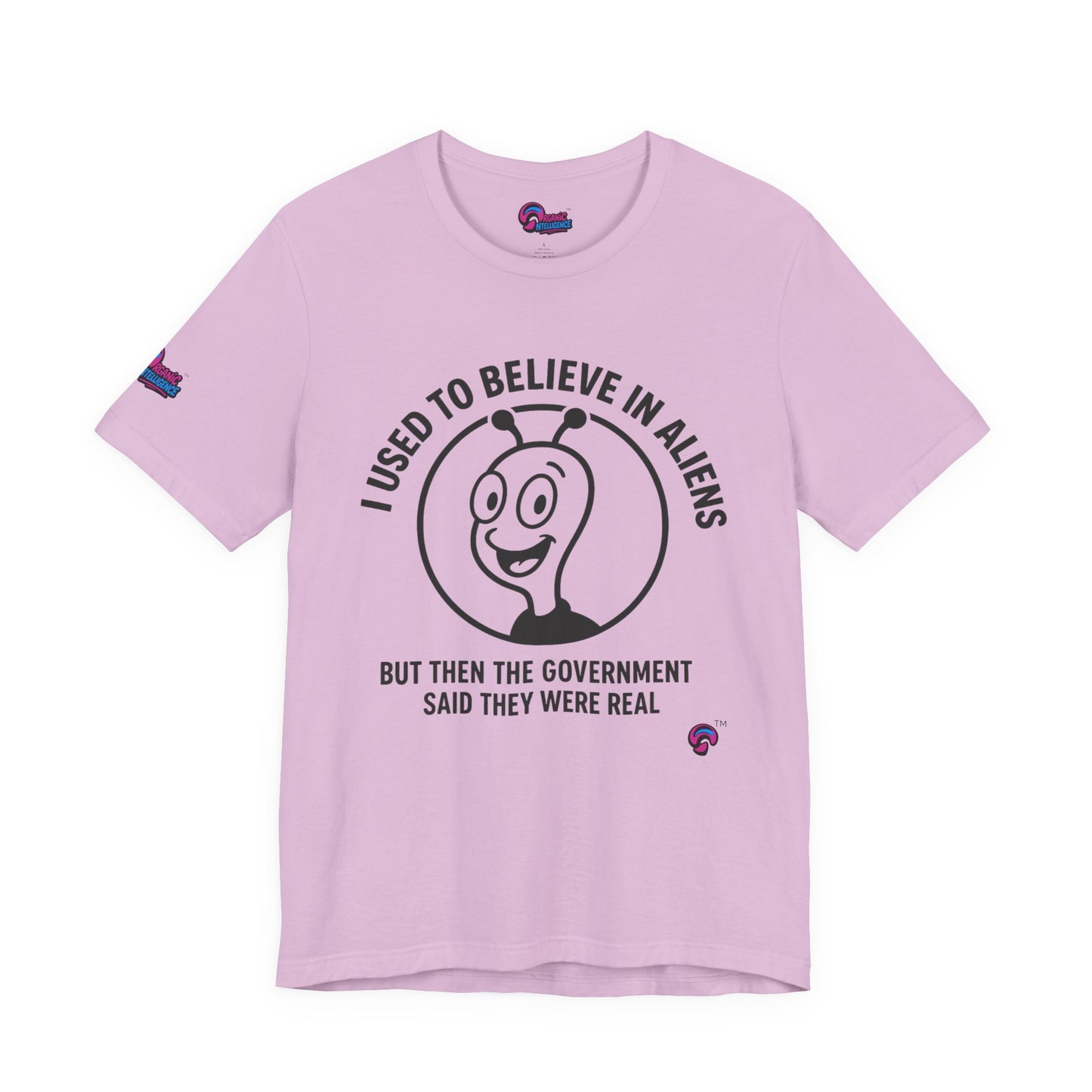 I Used to Believe in Aliens" Tee by Organic Intelligence™ Unisex Tee, Casual Shirt, Soft Cotton T-shirt