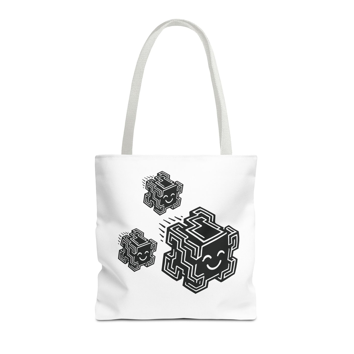 "Glitchee Fam"  Motivational Tote Bag, Gym Carryall, Workout Bag, Reusable Shopping Tote, Eco-Friendly Reusable Bag, Challenge Every System Bag