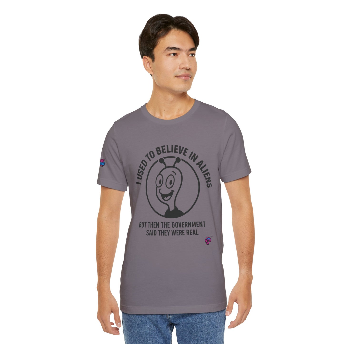 I Used to Believe in Aliens" Tee by Organic Intelligence™ Unisex Tee, Casual Shirt, Soft Cotton T-shirt