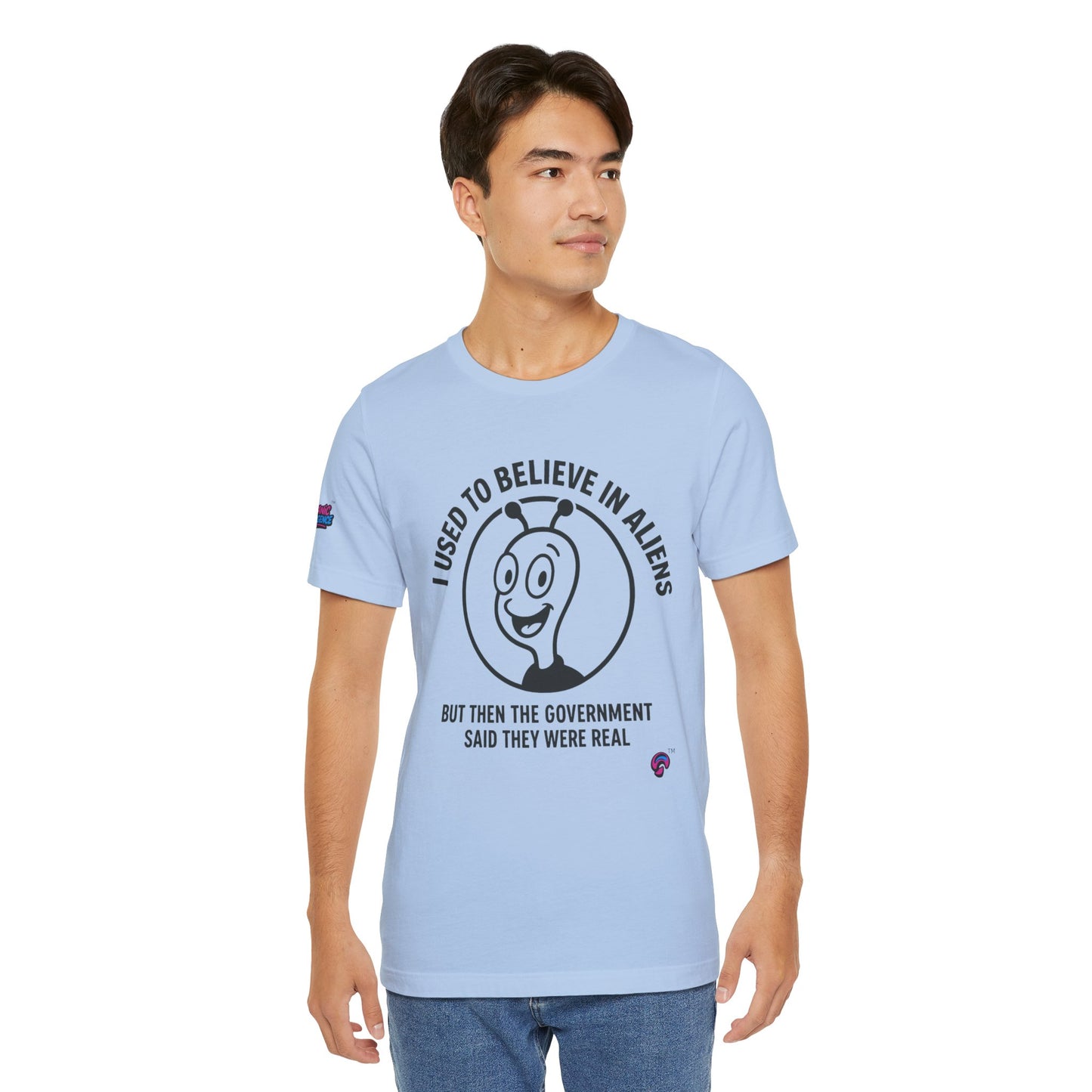 I Used to Believe in Aliens" Tee by Organic Intelligence™ Unisex Tee, Casual Shirt, Soft Cotton T-shirt
