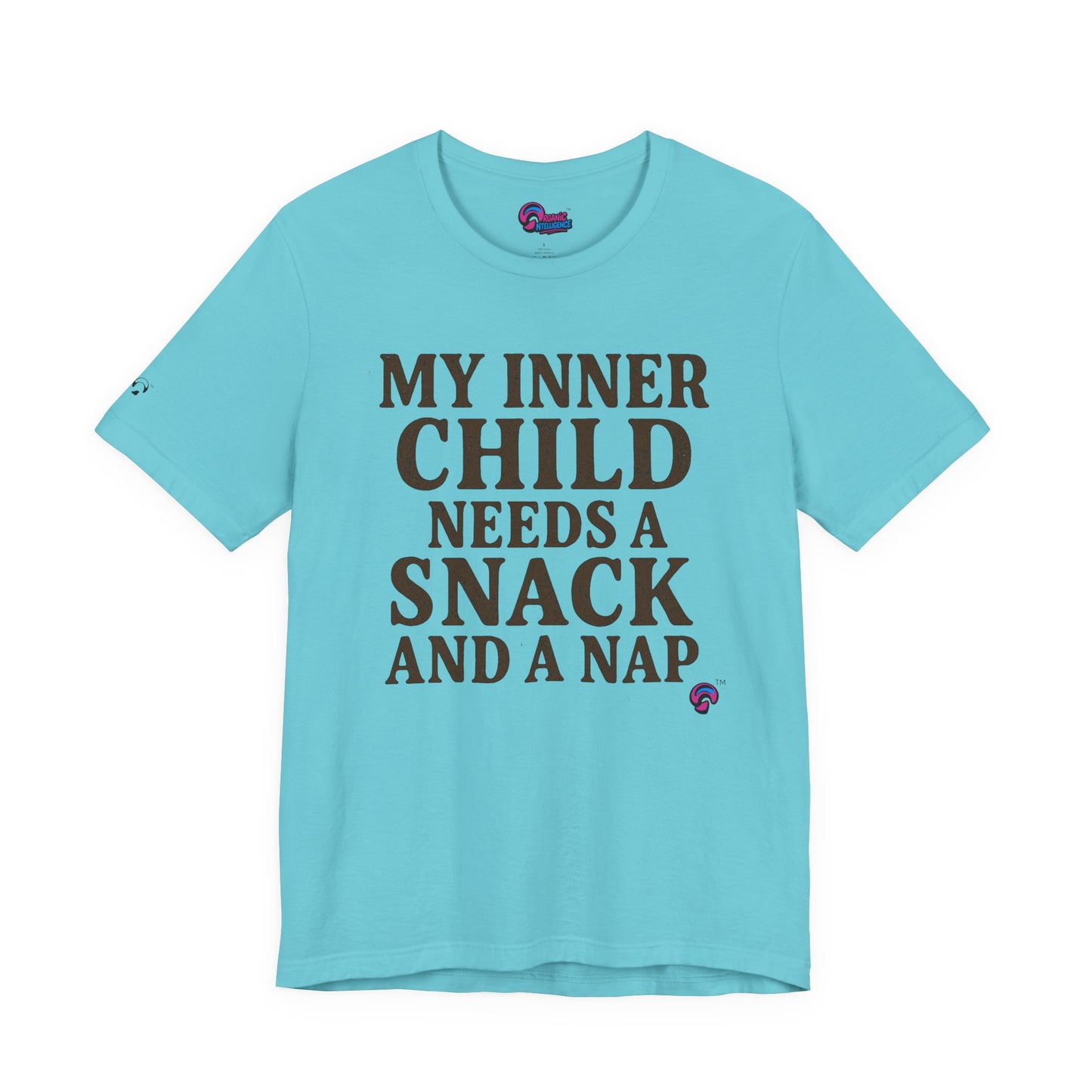 Inner Child Tee – Snack First, Healing Later by Organic Intelligence™ Unisex Tee, Casual Shirt, Cotton T-shirt