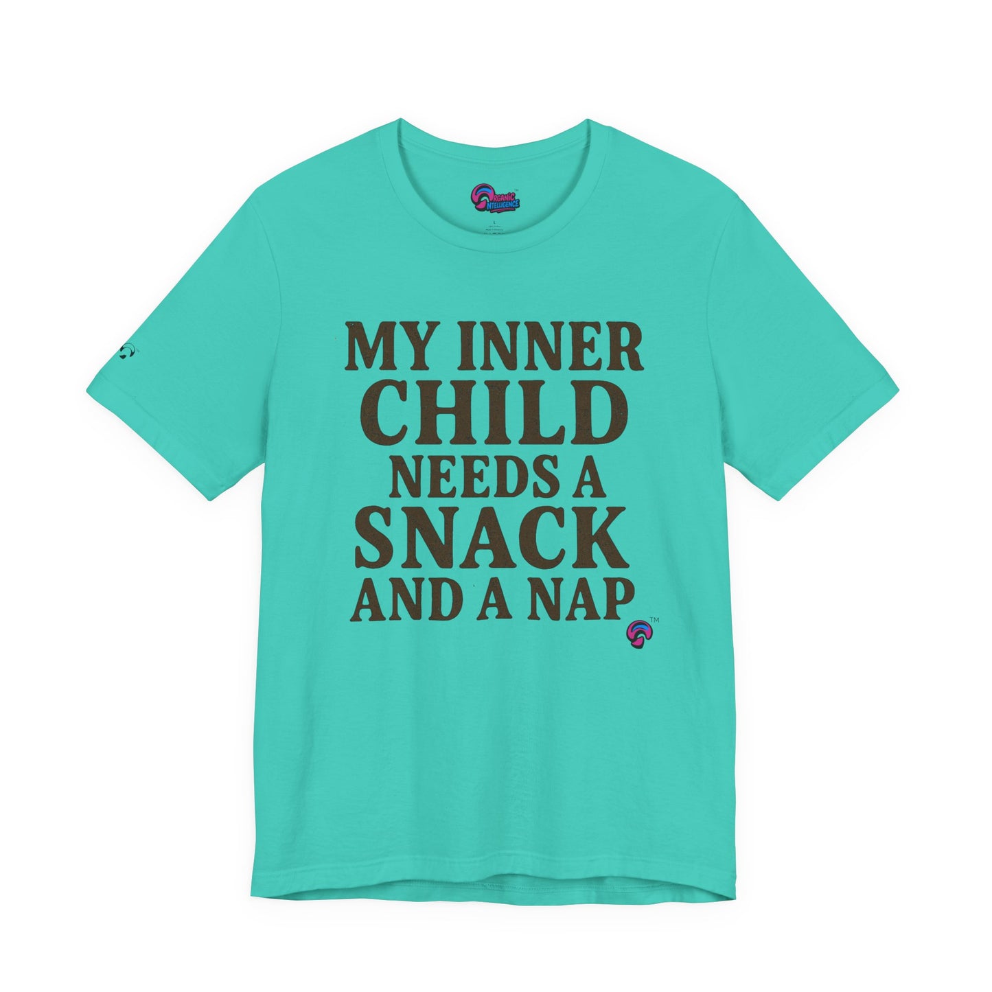 Inner Child Tee – Snack First, Healing Later by Organic Intelligence™ Unisex Tee, Casual Shirt, Cotton T-shirt