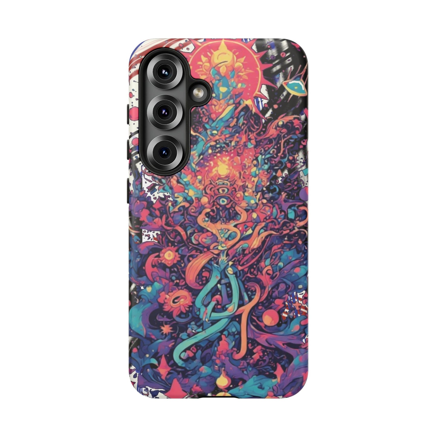 Colorful Phone Case, Unique Phone Cover, Tough Cases, Artistic Smartphone Protector, Gifts for Her