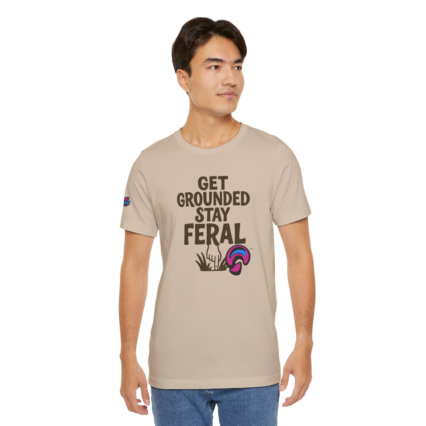 Stay Feral Tee – Wild Roots, Soft Cotton by Organic Intelligence™ Unisex Tee, Casual Shirt, Cotton T-shirt