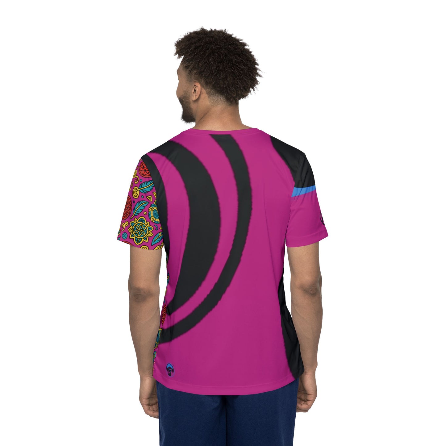 'Feather Protector' : Honor Blossom Edition- Men's Sports Jersey with Unique AOP Design - Perfect for Athletes, Casual Wear, Sport Events, Gifts for Him, Weekend Wear