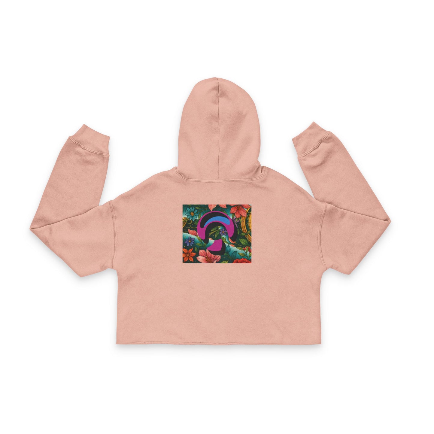 Festive Women's Cropped Hoodie with Floral Design, Cute Layering Piece for Casual Wear, Perfect Gift for Holidays, Trendy Hoodie for [...]