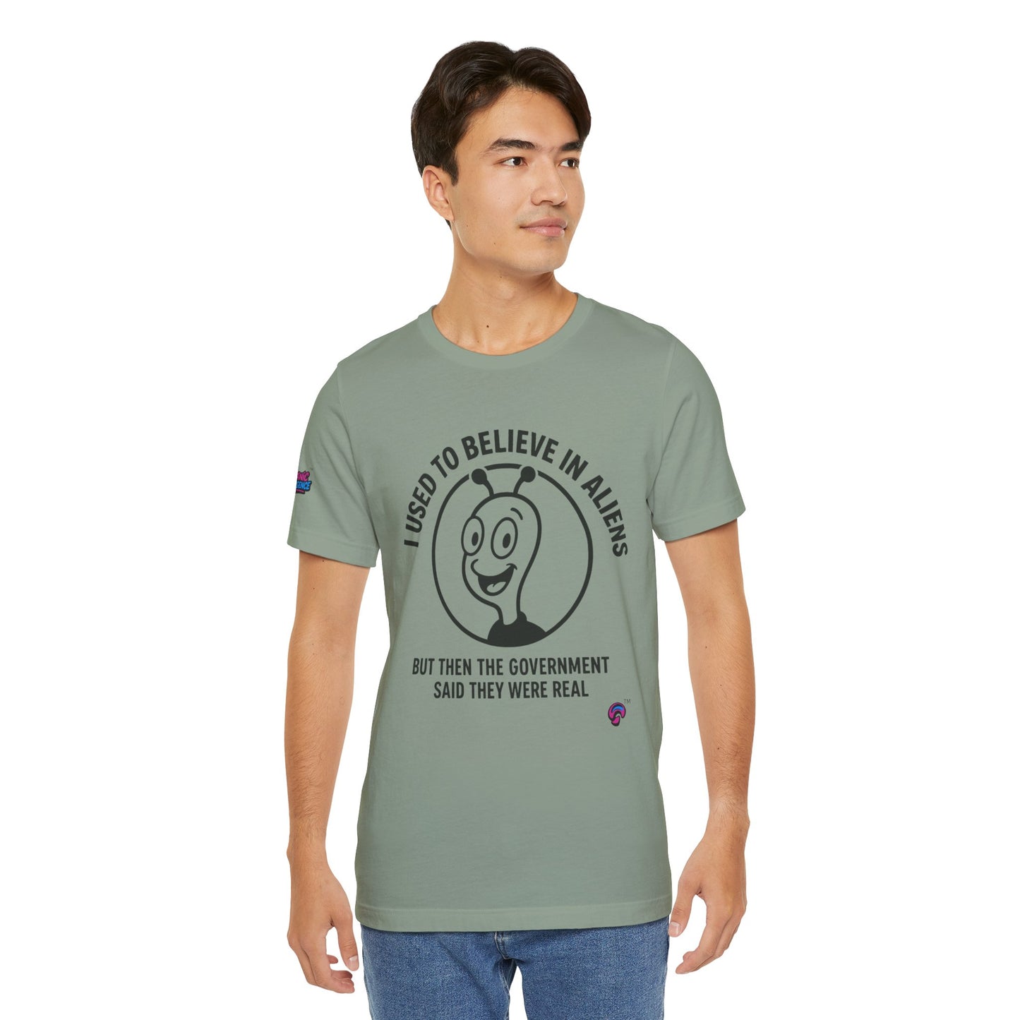 I Used to Believe in Aliens" Tee by Organic Intelligence™ Unisex Tee, Casual Shirt, Soft Cotton T-shirt