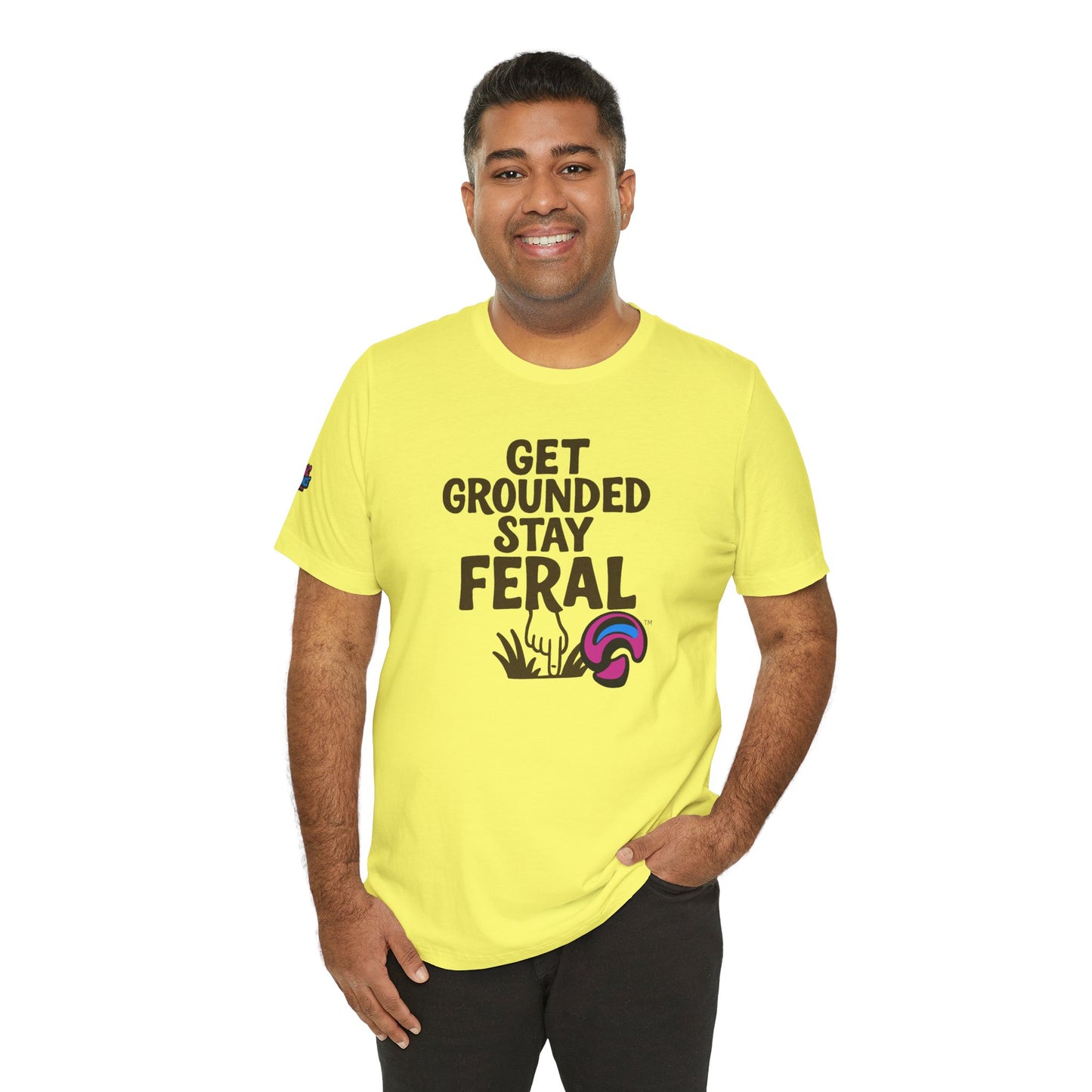 Stay Feral Tee – Wild Roots, Soft Cotton by Organic Intelligence™ Unisex Tee, Casual Shirt, Cotton T-shirt