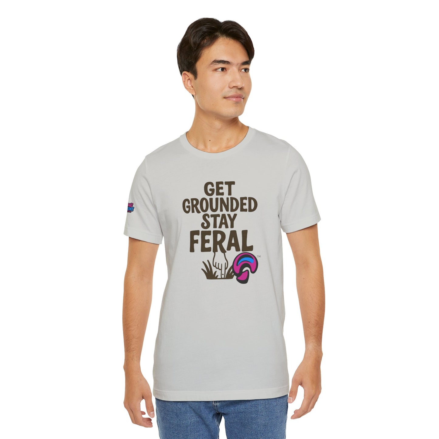 Stay Feral Tee – Wild Roots, Soft Cotton by Organic Intelligence™ Unisex Tee, Casual Shirt, Cotton T-shirt