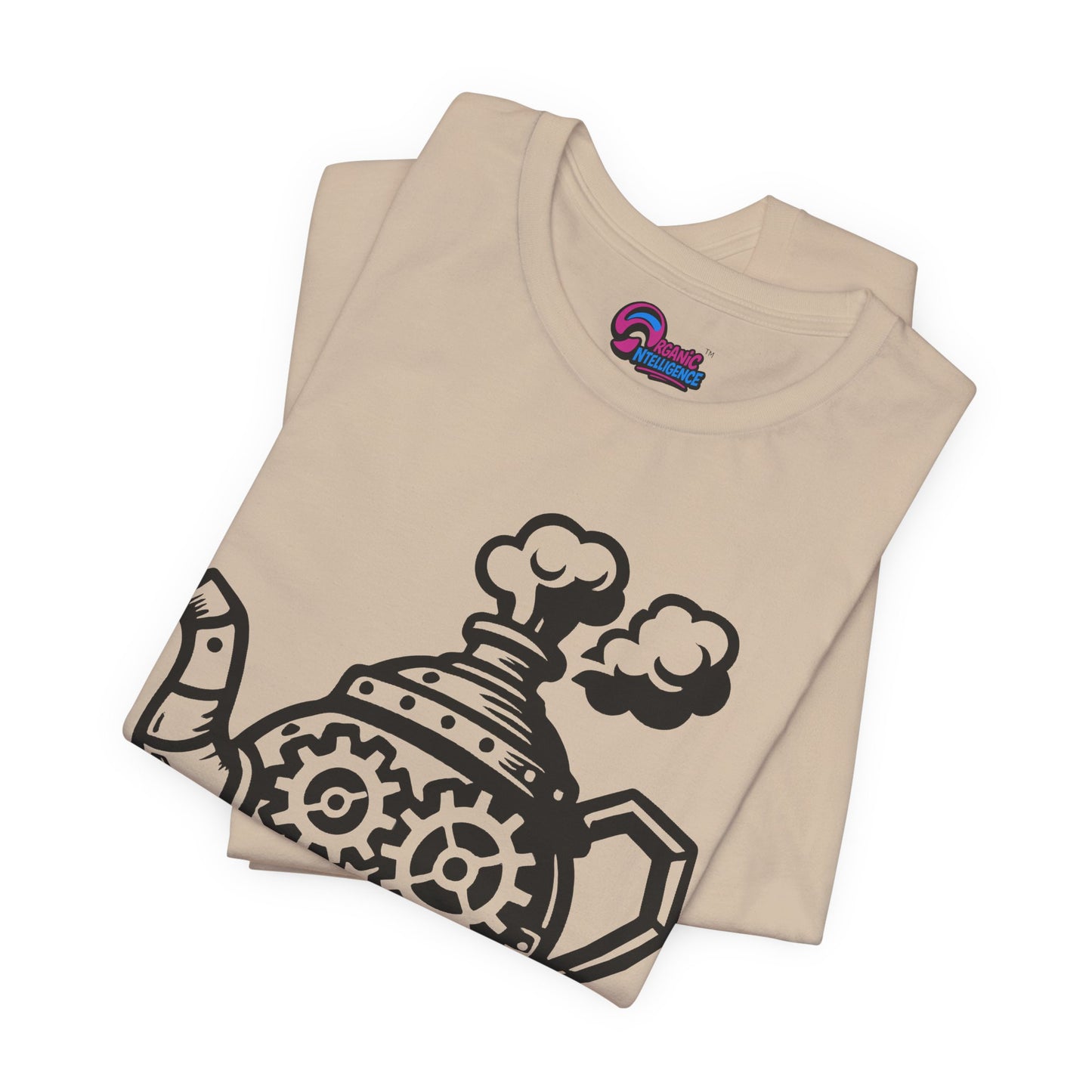 'Full Steam Teapot'  by  Organic Intelligence™ Unisex Tee, Casual Shirt, Cotton T-shirt