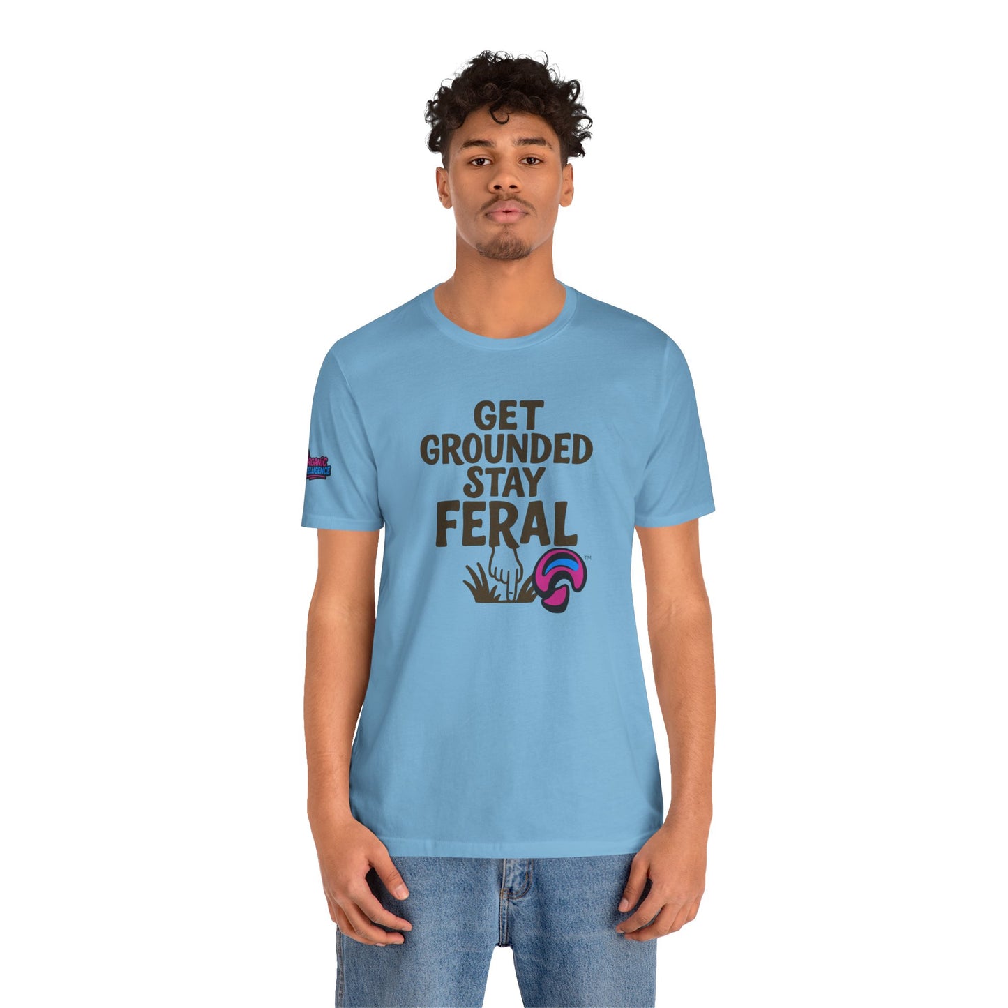 Stay Feral Tee – Wild Roots, Soft Cotton by Organic Intelligence™ Unisex Tee, Casual Shirt, Cotton T-shirt