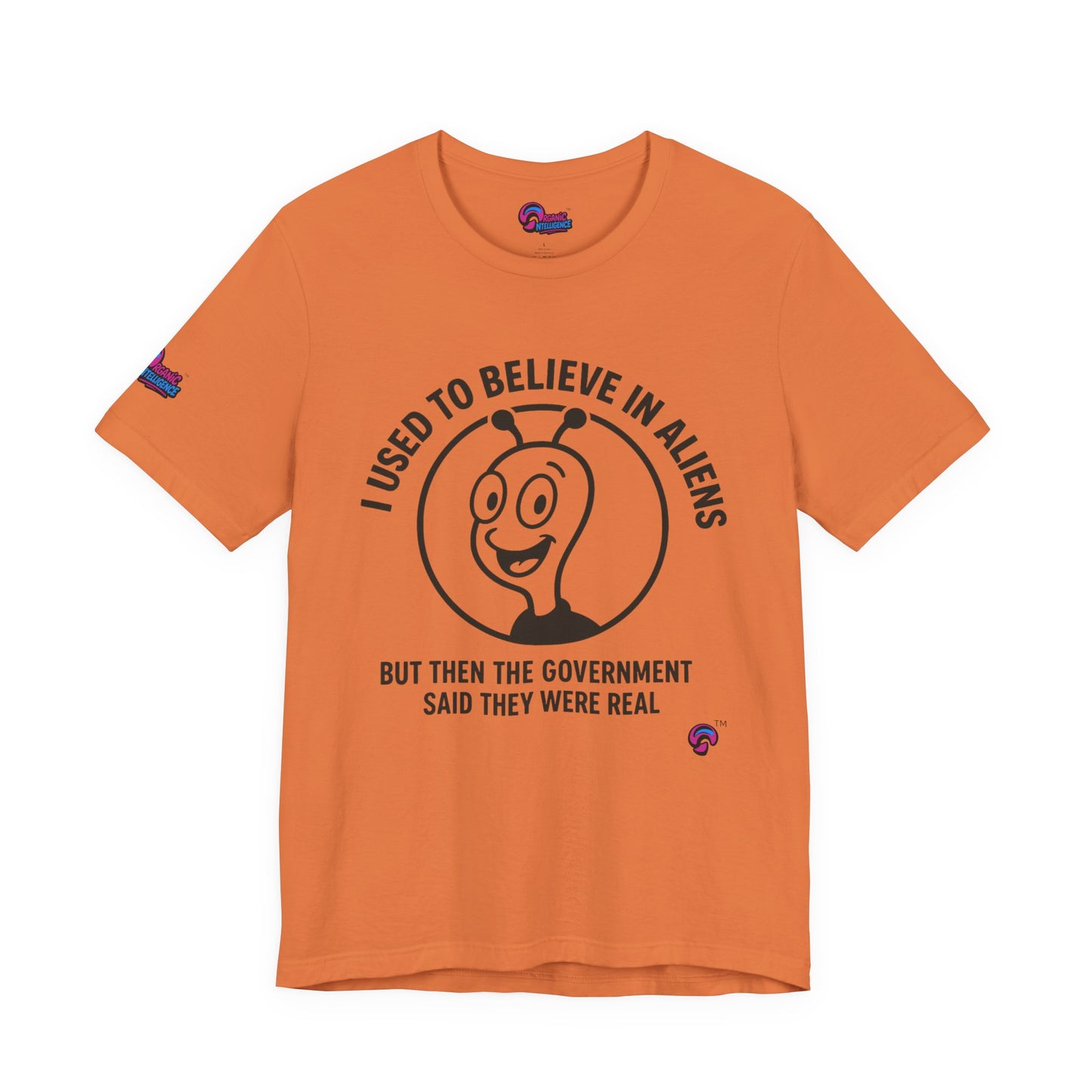 I Used to Believe in Aliens" Tee by Organic Intelligence™ Unisex Tee, Casual Shirt, Soft Cotton T-shirt