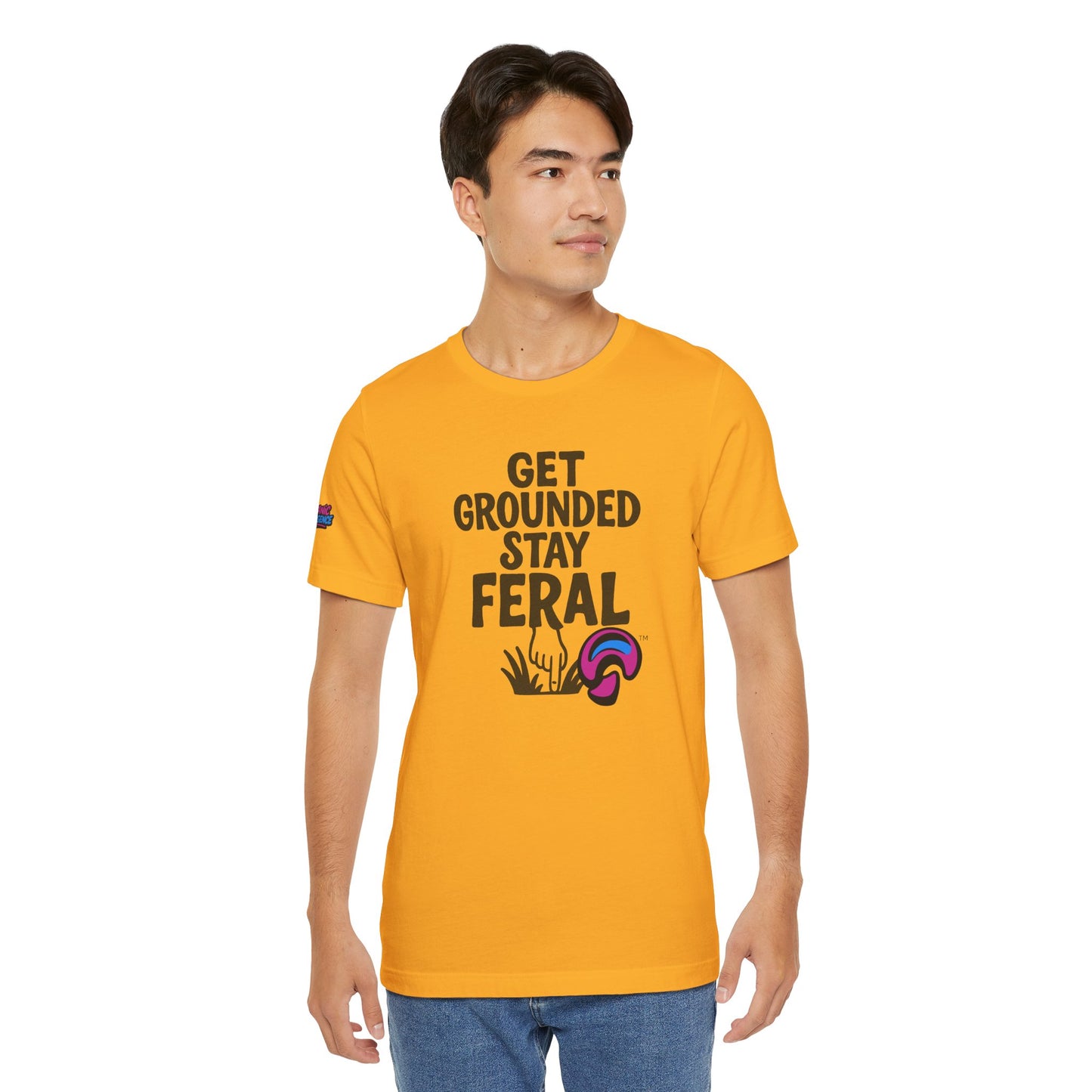 Stay Feral Tee – Wild Roots, Soft Cotton by Organic Intelligence™ Unisex Tee, Casual Shirt, Cotton T-shirt