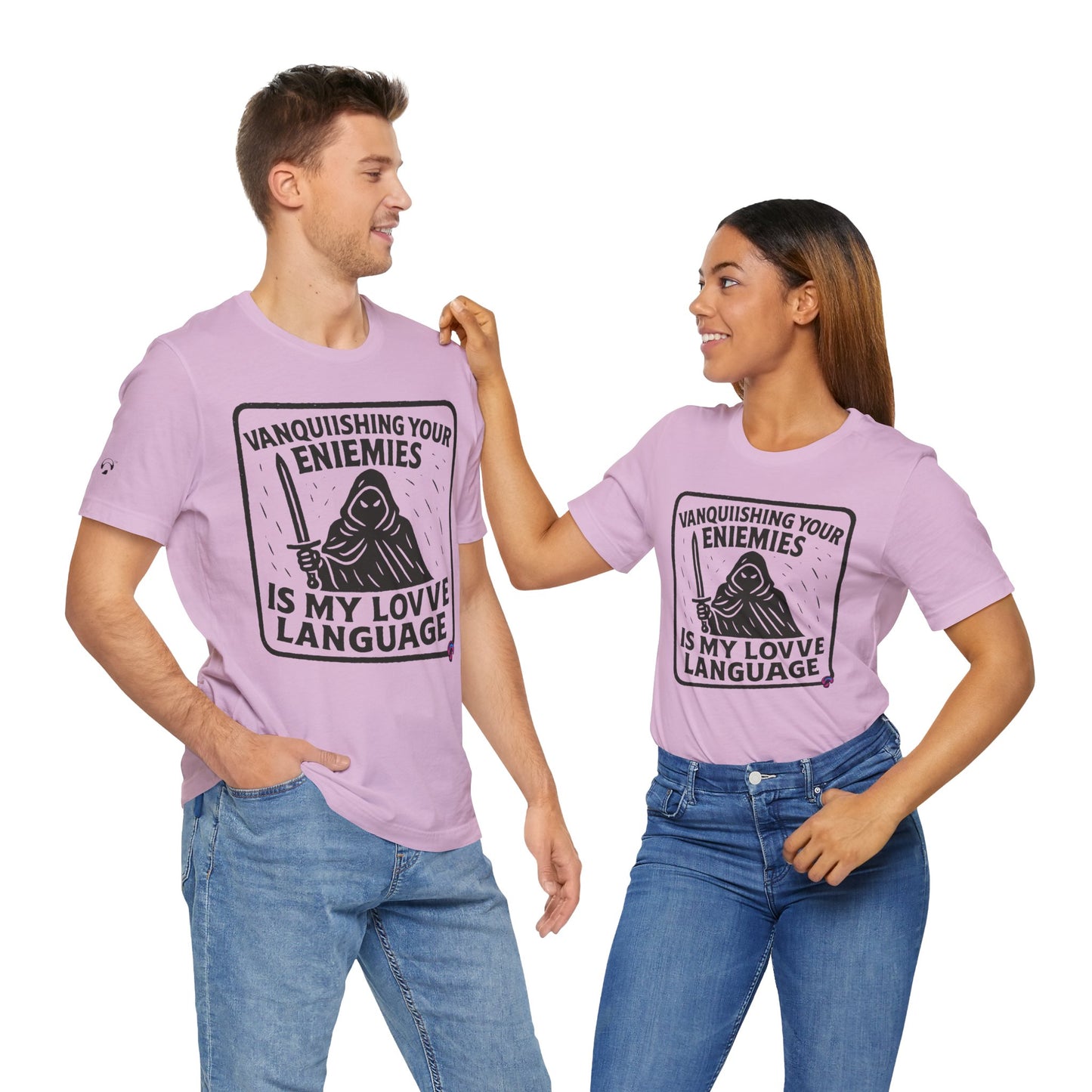 Vanquishing Tee – Love Language Edition by Organic Intelligence™ Unisex Tee, Casual Shirt, Cotton T-shirt