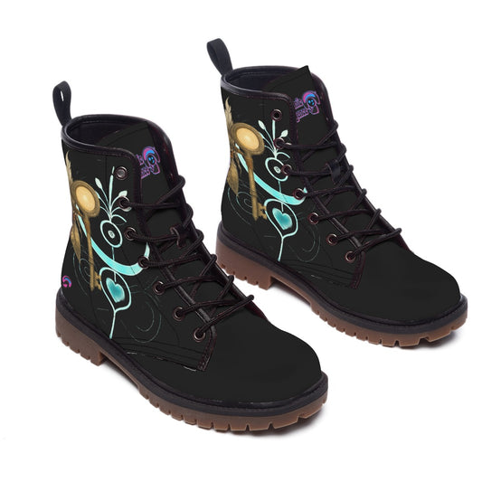 All-Over Print Women's Martin Short Boots