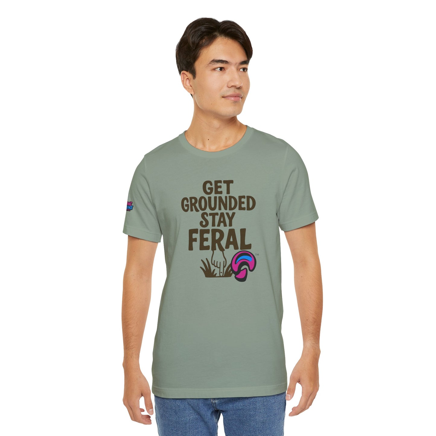 Stay Feral Tee – Wild Roots, Soft Cotton by Organic Intelligence™ Unisex Tee, Casual Shirt, Cotton T-shirt