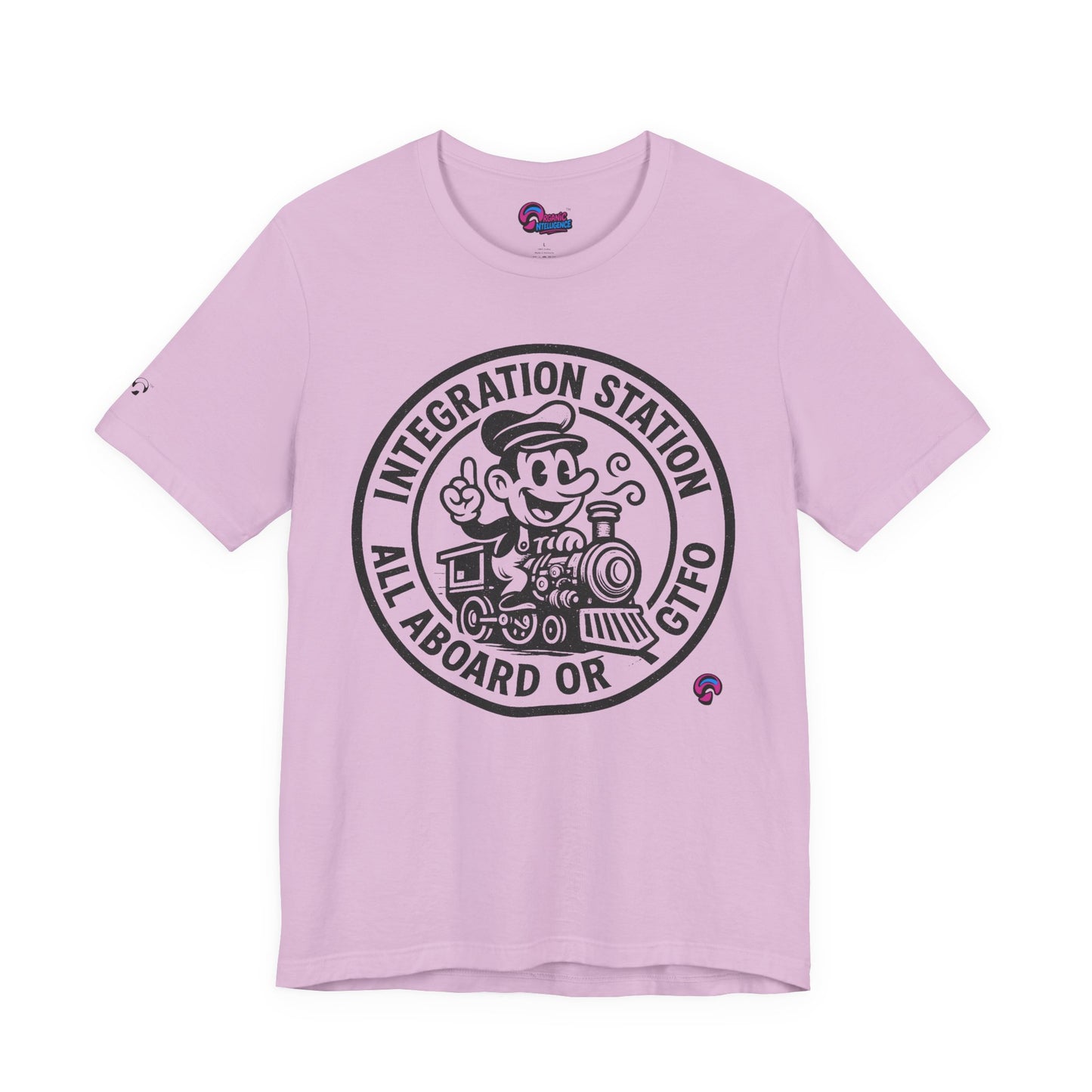 Integration Station Tee – All Aboard or GTFO by Organic Intelligence™ Unisex Tee, Casual Shirt, Cotton T-shirt