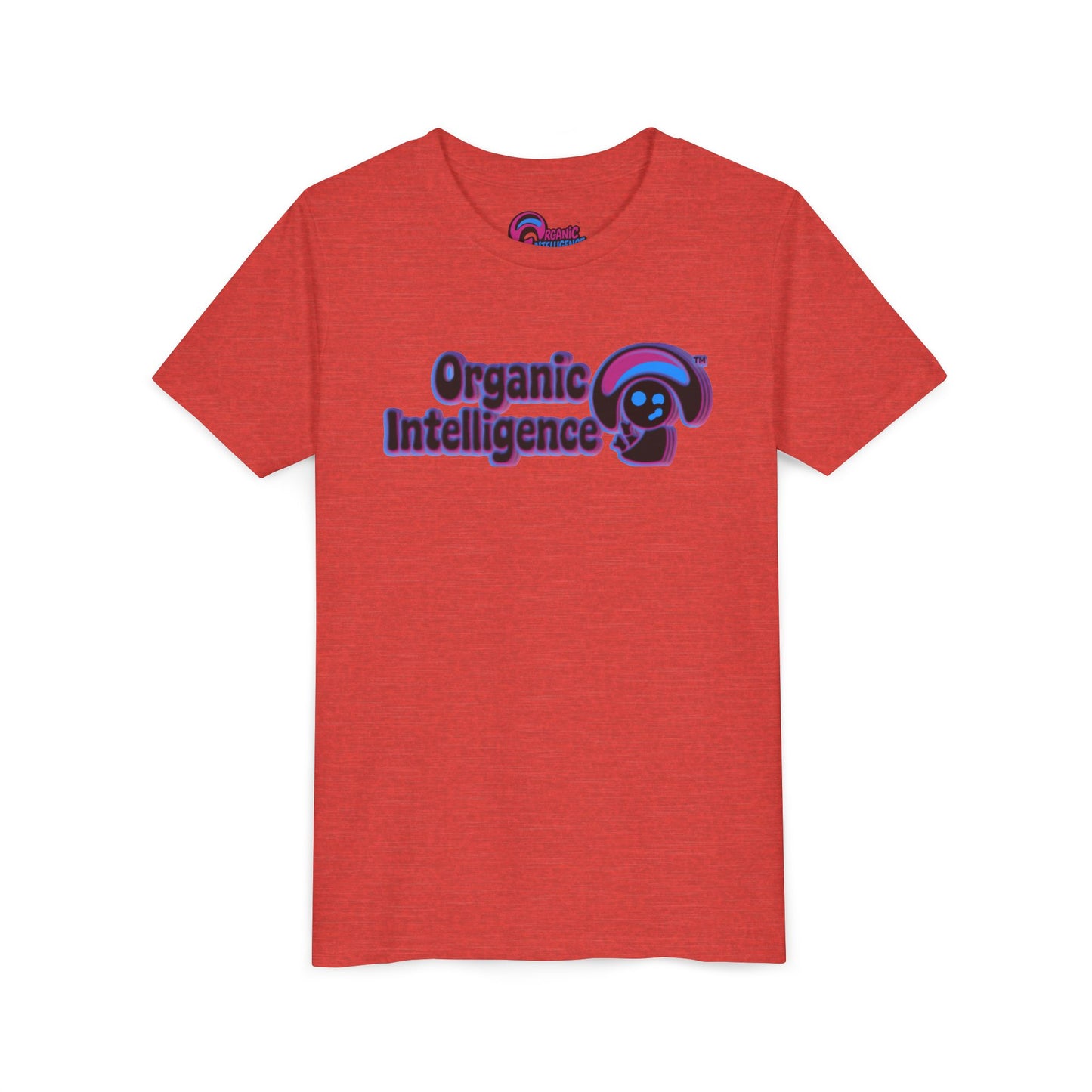 Youth Oswald Tee – Big Ideas. Small Sleeves. BY - Organic Intelligence™️ Design, Fun Kids Shirt, Trendy Youth Apparel, Unique Gift for Kids, Summer Wear