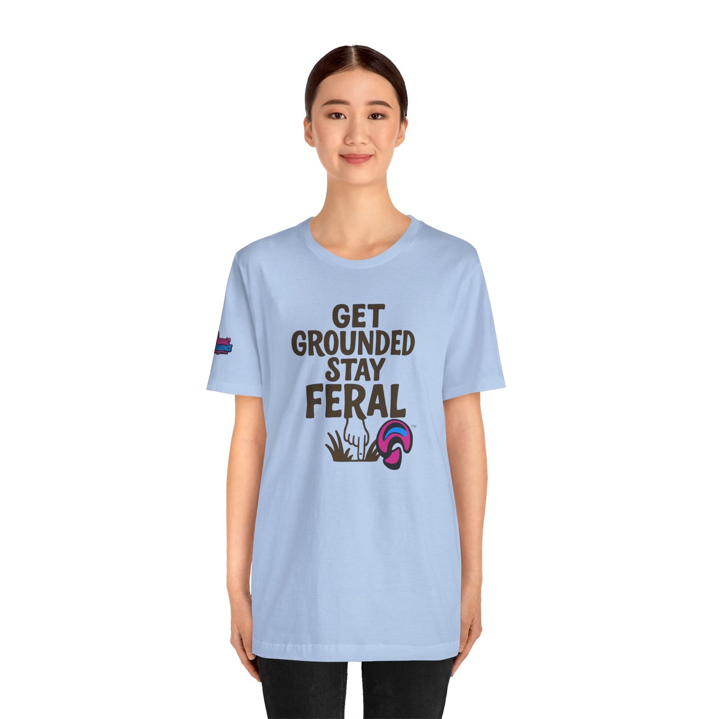 Stay Feral Tee – Wild Roots, Soft Cotton by Organic Intelligence™ Unisex Tee, Casual Shirt, Cotton T-shirt