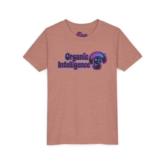 Youth Oswald Tee – Big Ideas. Small Sleeves. BY - Organic Intelligence™️ Design, Fun Kids Shirt, Trendy Youth Apparel, Unique Gift for Kids, Summer Wear