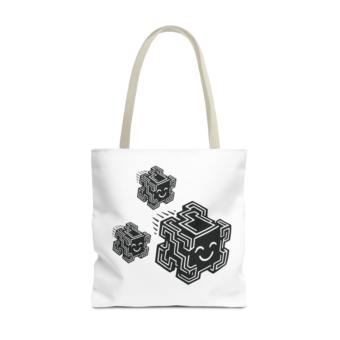 "Glitchee Fam"  Motivational Tote Bag, Gym Carryall, Workout Bag, Reusable Shopping Tote, Eco-Friendly Reusable Bag, Challenge Every System Bag