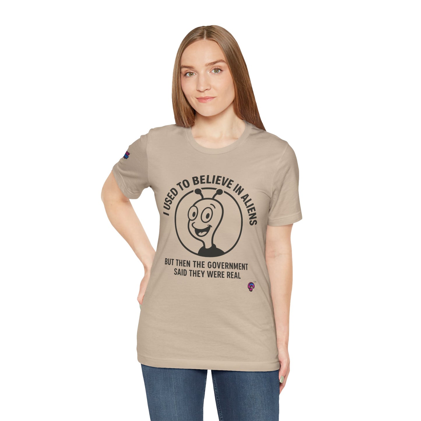 I Used to Believe in Aliens" Tee by Organic Intelligence™ Unisex Tee, Casual Shirt, Soft Cotton T-shirt