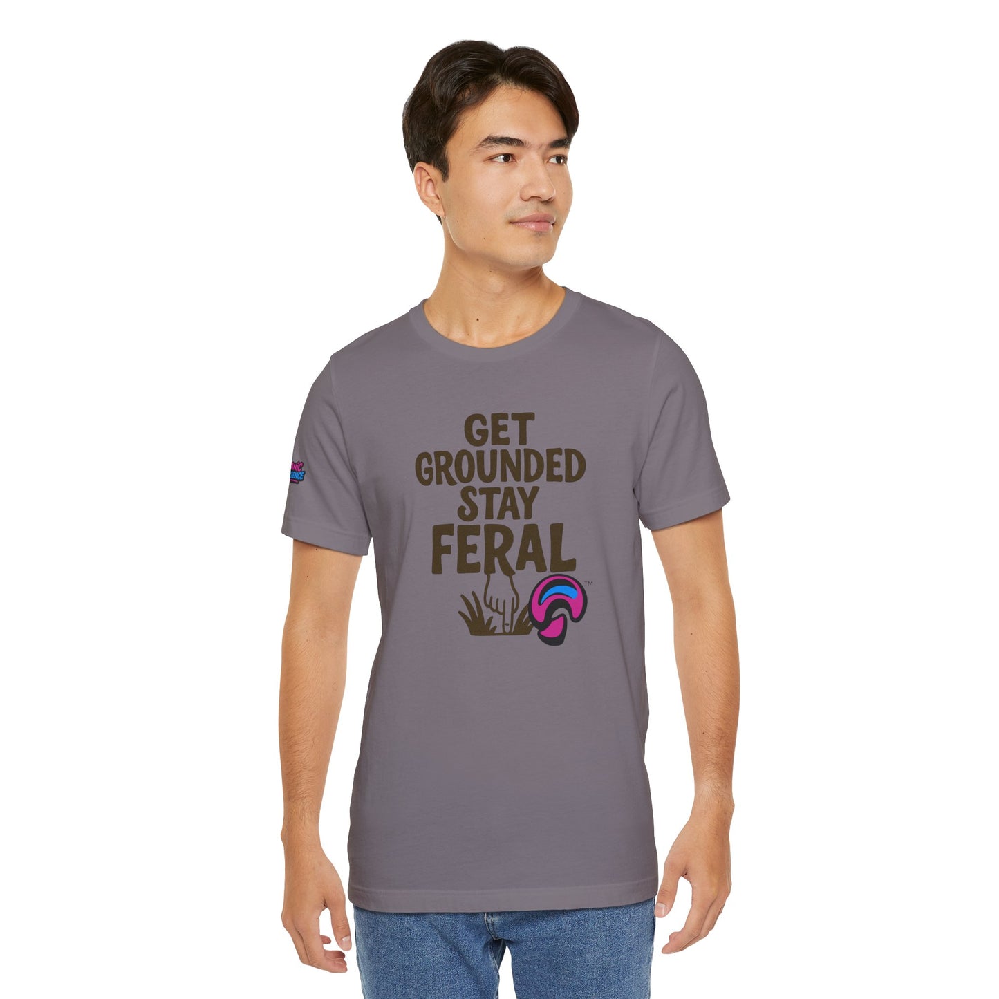 Stay Feral Tee – Wild Roots, Soft Cotton by Organic Intelligence™ Unisex Tee, Casual Shirt, Cotton T-shirt