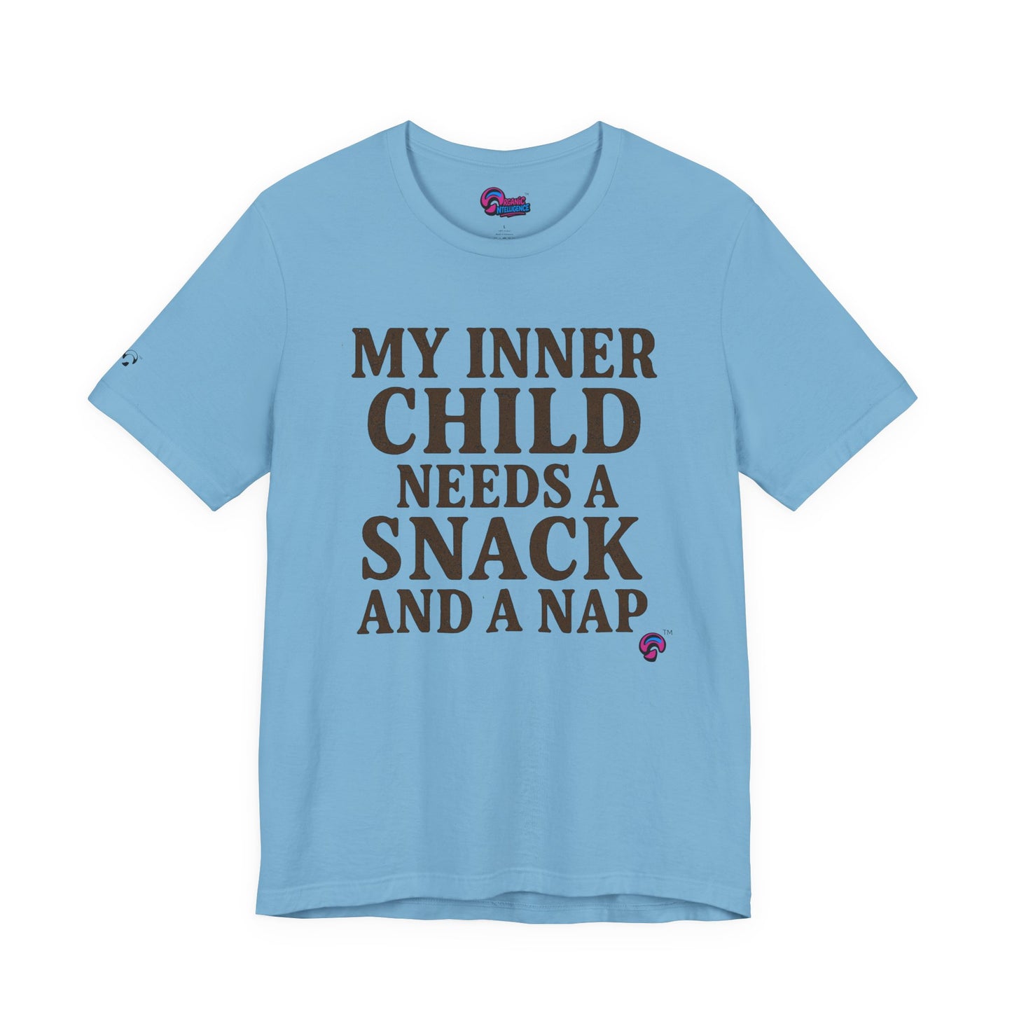 Inner Child Tee – Snack First, Healing Later by Organic Intelligence™ Unisex Tee, Casual Shirt, Cotton T-shirt