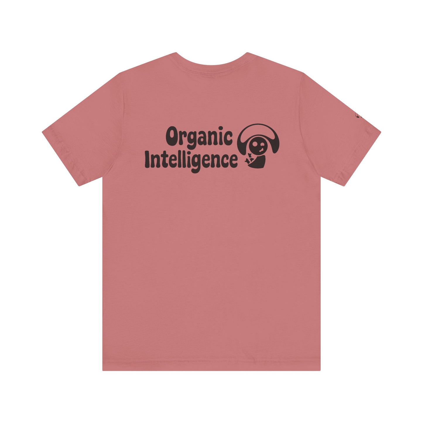 Organic Intelligence Unisex Tee, Casual Shirt, Gift for Panda Lovers, Everyday Wear, Eco-conscious Apparel