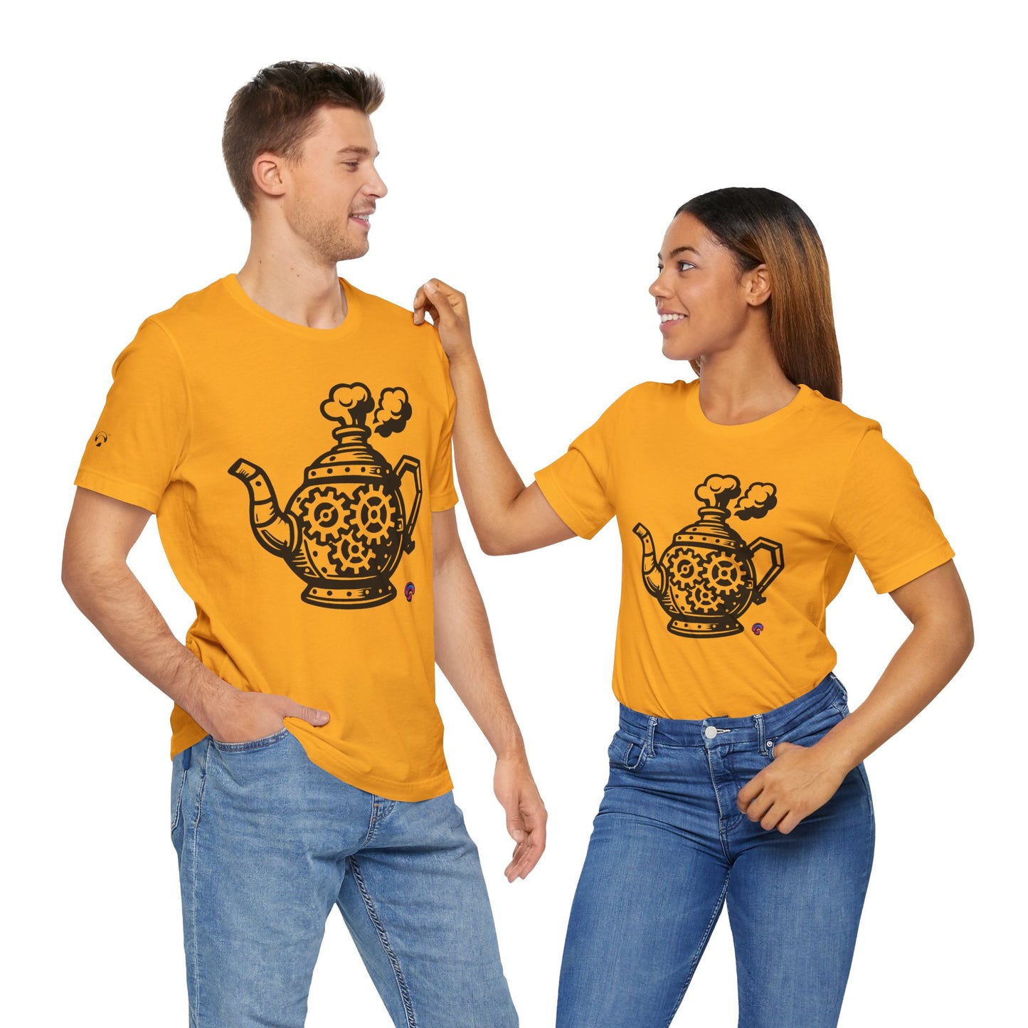 'Full Steam Teapot'  by  Organic Intelligence™ Unisex Tee, Casual Shirt, Cotton T-shirt