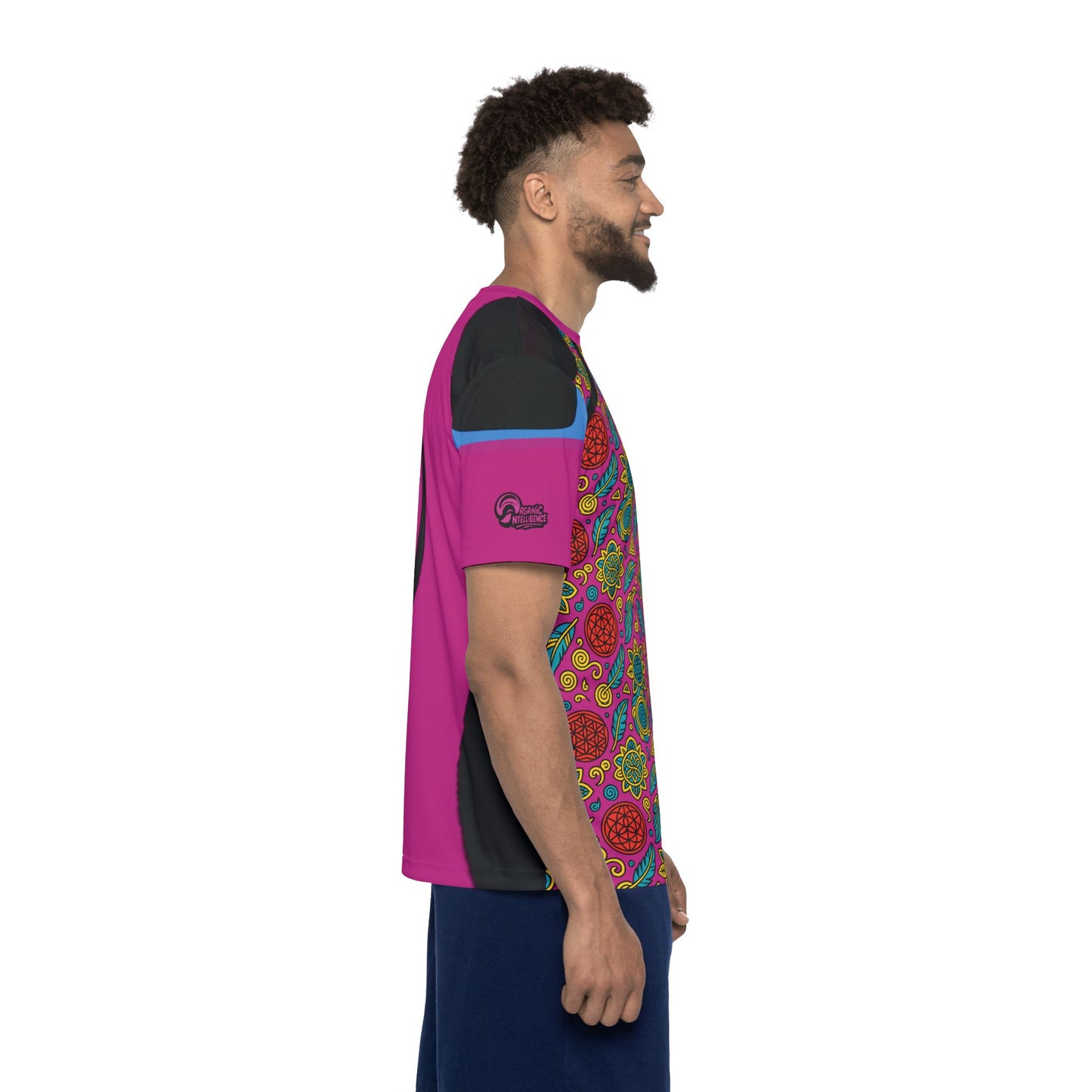 'Feather Protector' : Honor Blossom Edition- Men's Sports Jersey with Unique AOP Design - Perfect for Athletes, Casual Wear, Sport Events, Gifts for Him, Weekend Wear