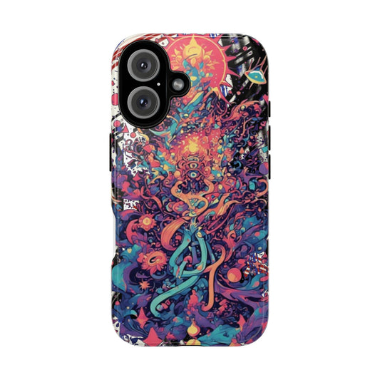 Colorful Phone Case, Unique Phone Cover, Tough Cases, Artistic Smartphone Protector, Gifts for Her