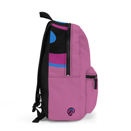 OI Signature  Backpack – Bright Bytes – by Organic Intelligence Smart by DesignVibrant Graphic Backpack for School and Travel, Stylish Book Bag, Trendy Daypack, Lightweight Carryall, Perfect Gift for Students